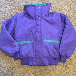 Purple Girls Snowsuit